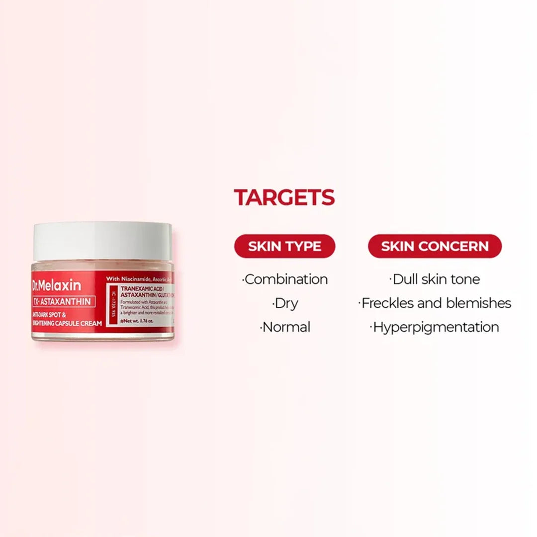 TX-Astaxanthin Anti-Dark Spot & Brightening Capsule Cream