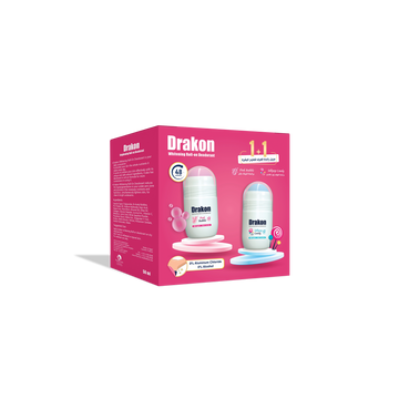 Whitening Roll-On Deodorant - Pink Bubble & Lollipop Candy (1+1 Free)