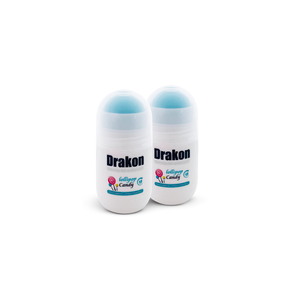 Whitening Roll-On Deodorant -  Lollipop Candy (1+1 Free)