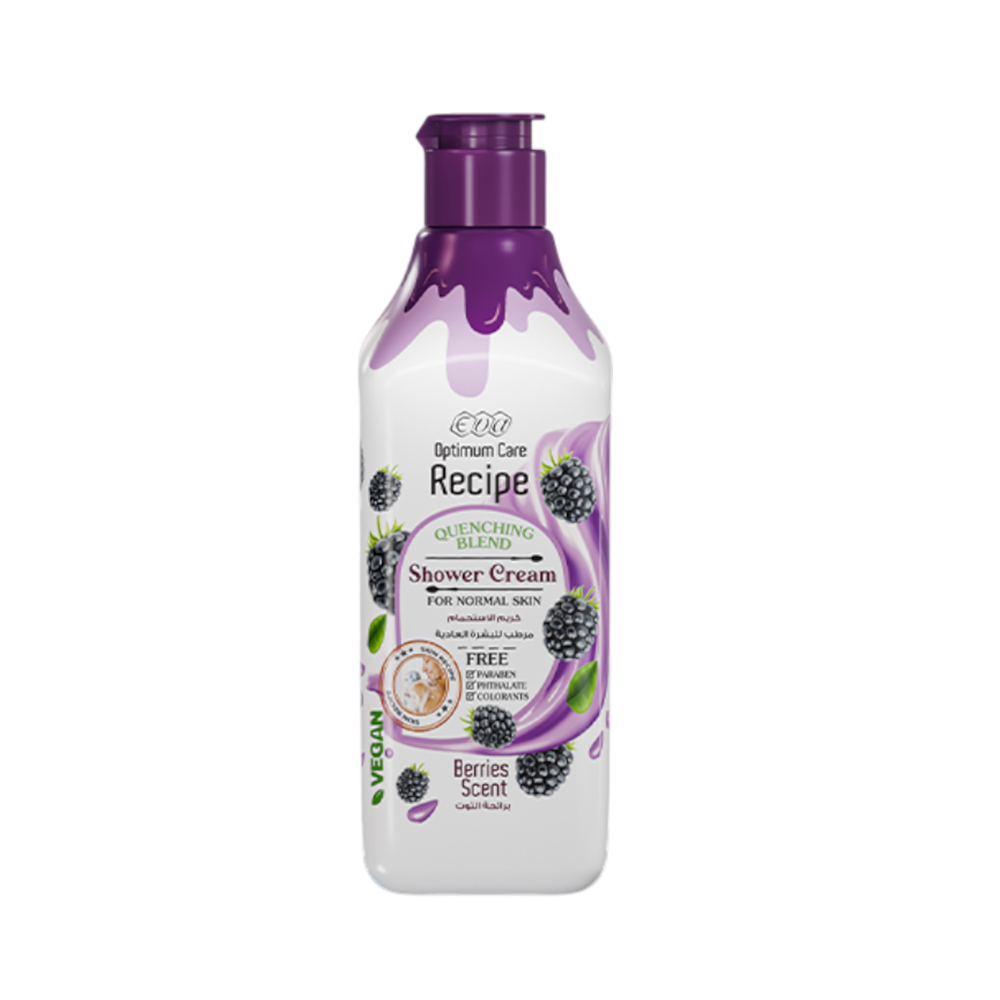 Quenching Blend Shower Cream - For Normal Skin (Berries Scent)