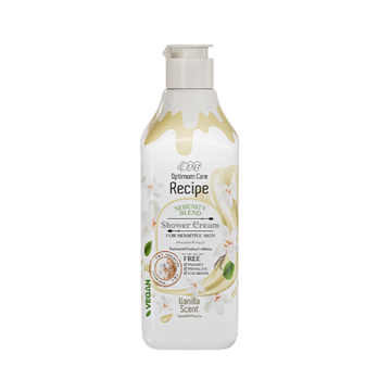 Serenity Blend Shower Cream - For Sensitive Skin (Vanilla Scent)