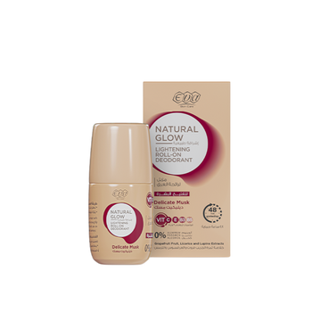 Natural Glow Lightening Roll On Deodorant - Delicate Musk