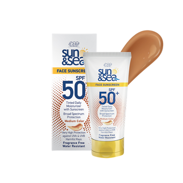Tinted Face Sunscreen SPF 50+