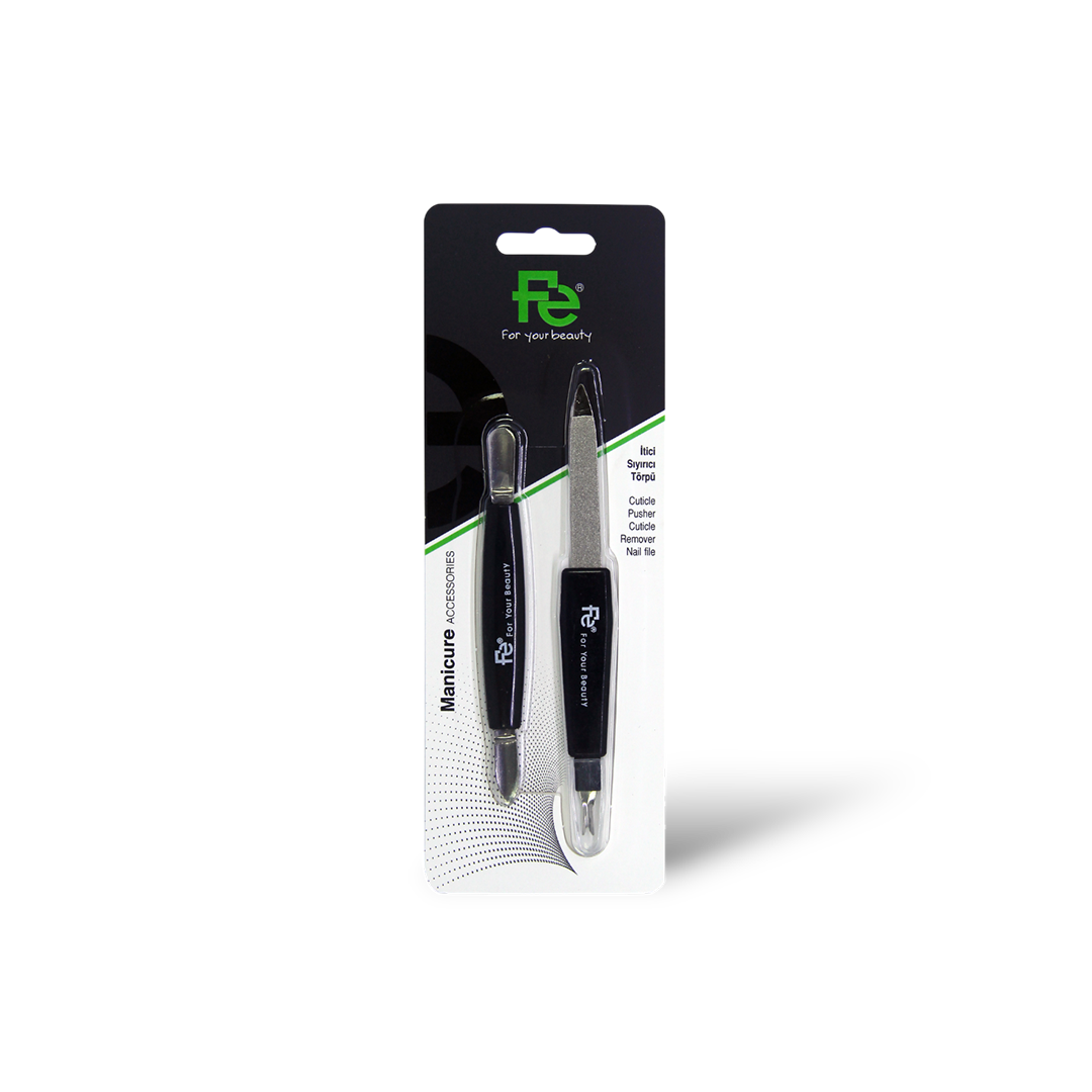 Manicure Accessories Set - Nail File + Cuticle Accessories