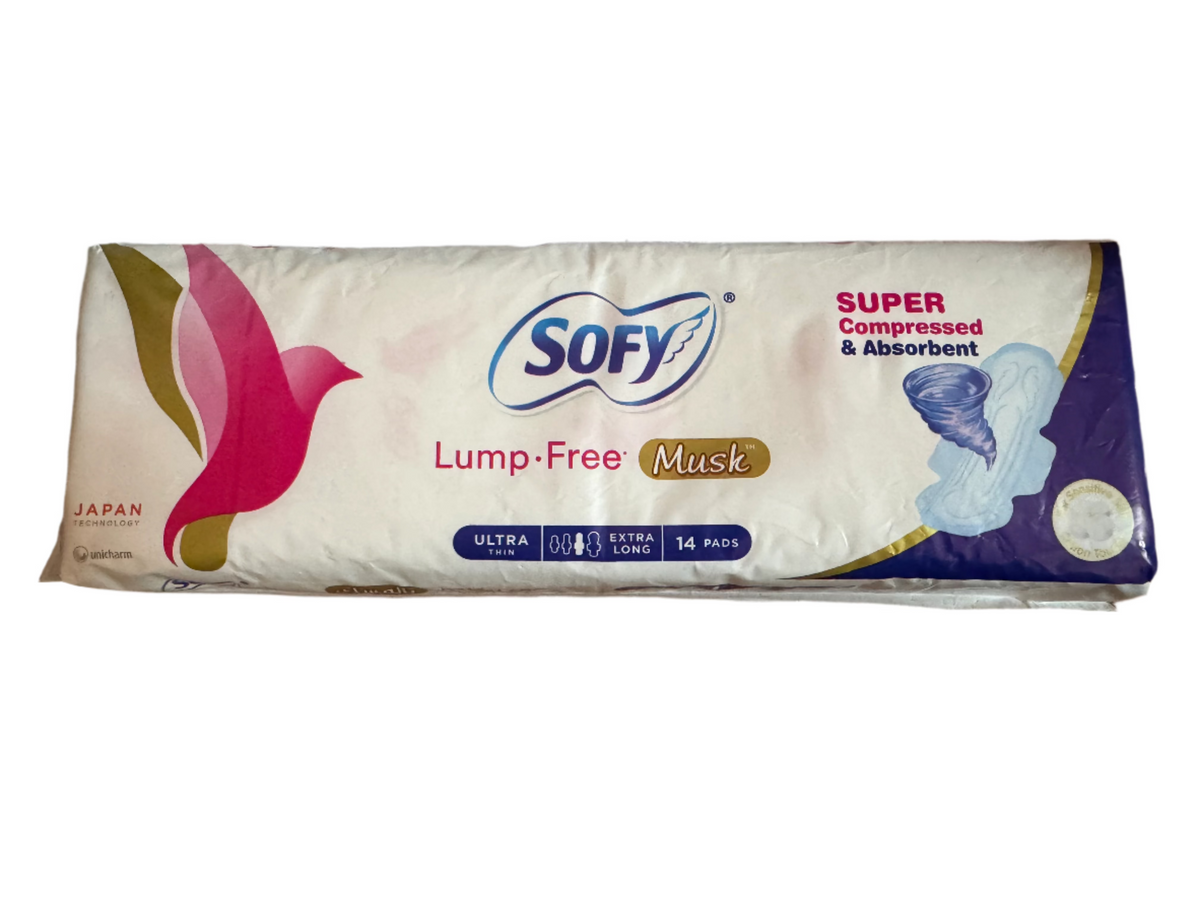 SOFY MUSK ULTRA THIN EXTRA LONG 14 PADS