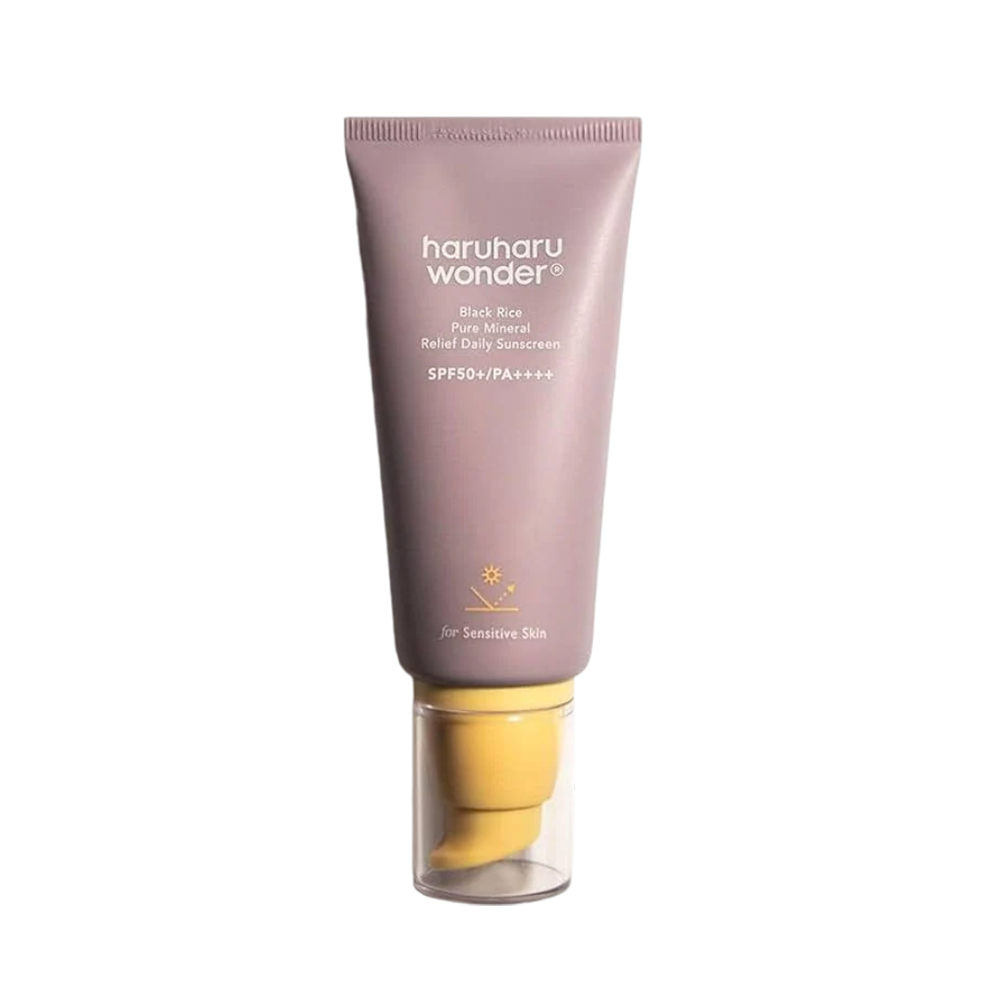 Black Rice Pure Mineral Relief Daily Sunscreen SPF50+/PA++++
