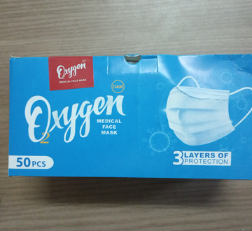 OXYGEN FACE MASK 50 PCS