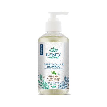 Purifying Shampoo Peppermint &  Aloe Vera