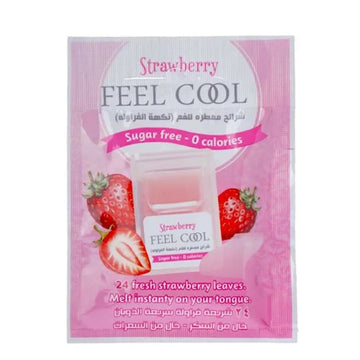 FEEL COOL FRESH STRIPS 24PC STRAWBERRY