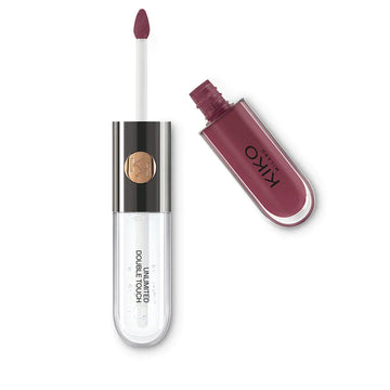 KIKO Unlimited Double Touch Liquid lipstick 121 Dark Rosy Chestnut