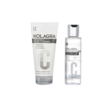 Vitamin C Facial Wash + Brightening Toner