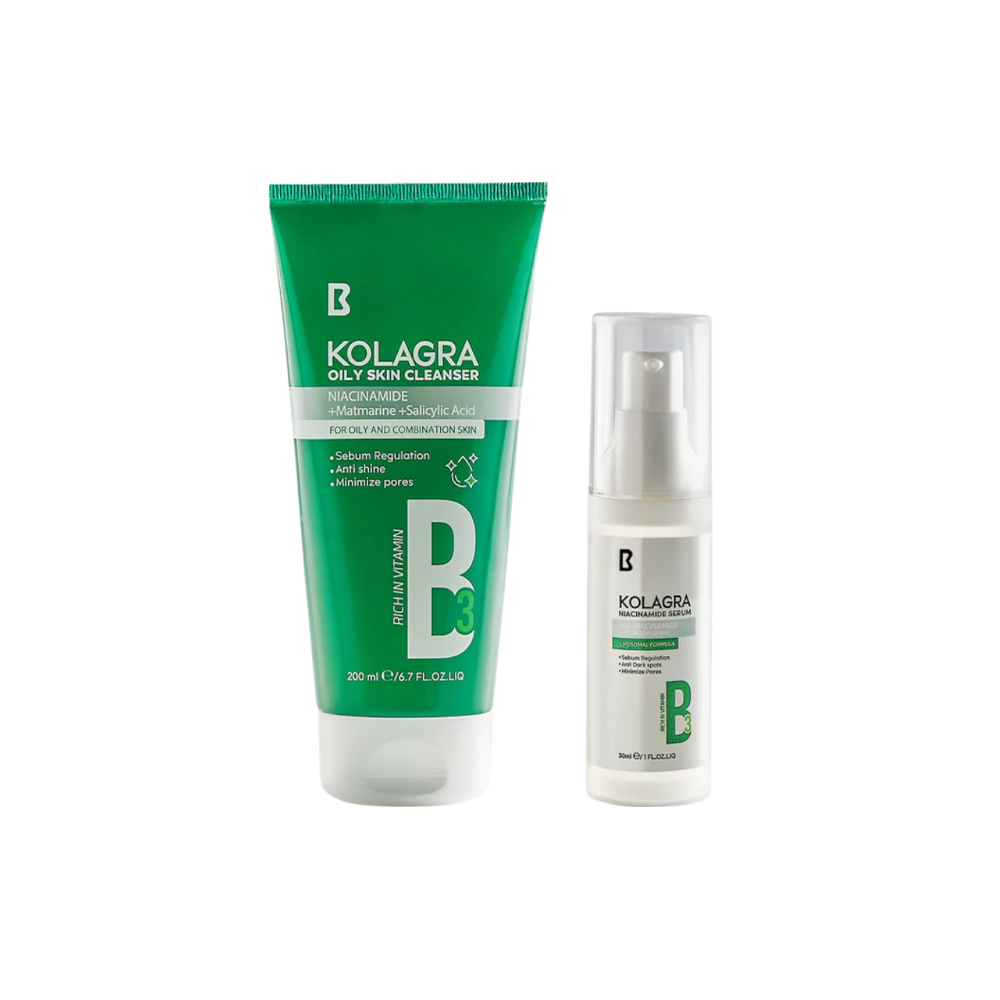Oily Cleanser  & Niacinamide Serum (Promo Pack)
