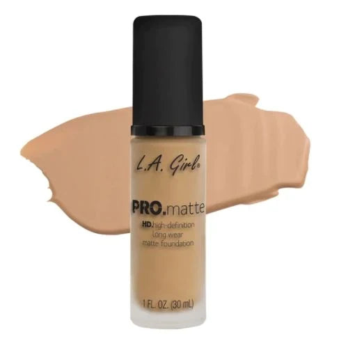 LA Girl Pro Matte Long Wear Foundation - GLM717 Soft Beige 30ml