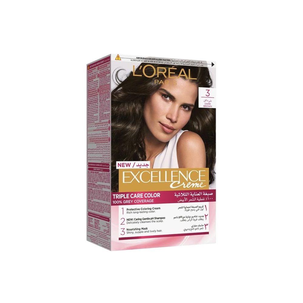 Excellence Creme Permanent Hair Color - Brown