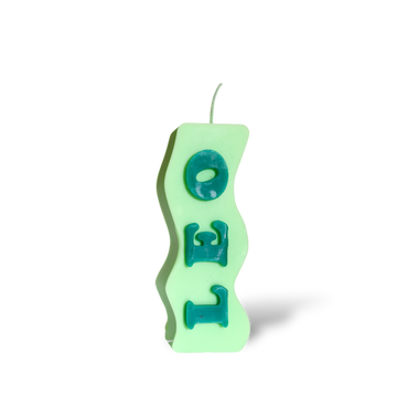 Leo Green Candle
