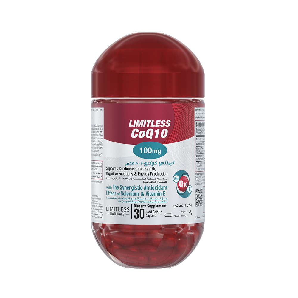 Limitless Co (Q10) Hard Gelatin Capsules