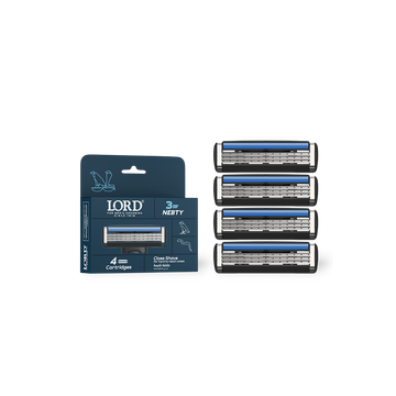 Nebty 3 Blade Razor Refill Pack - For Him
