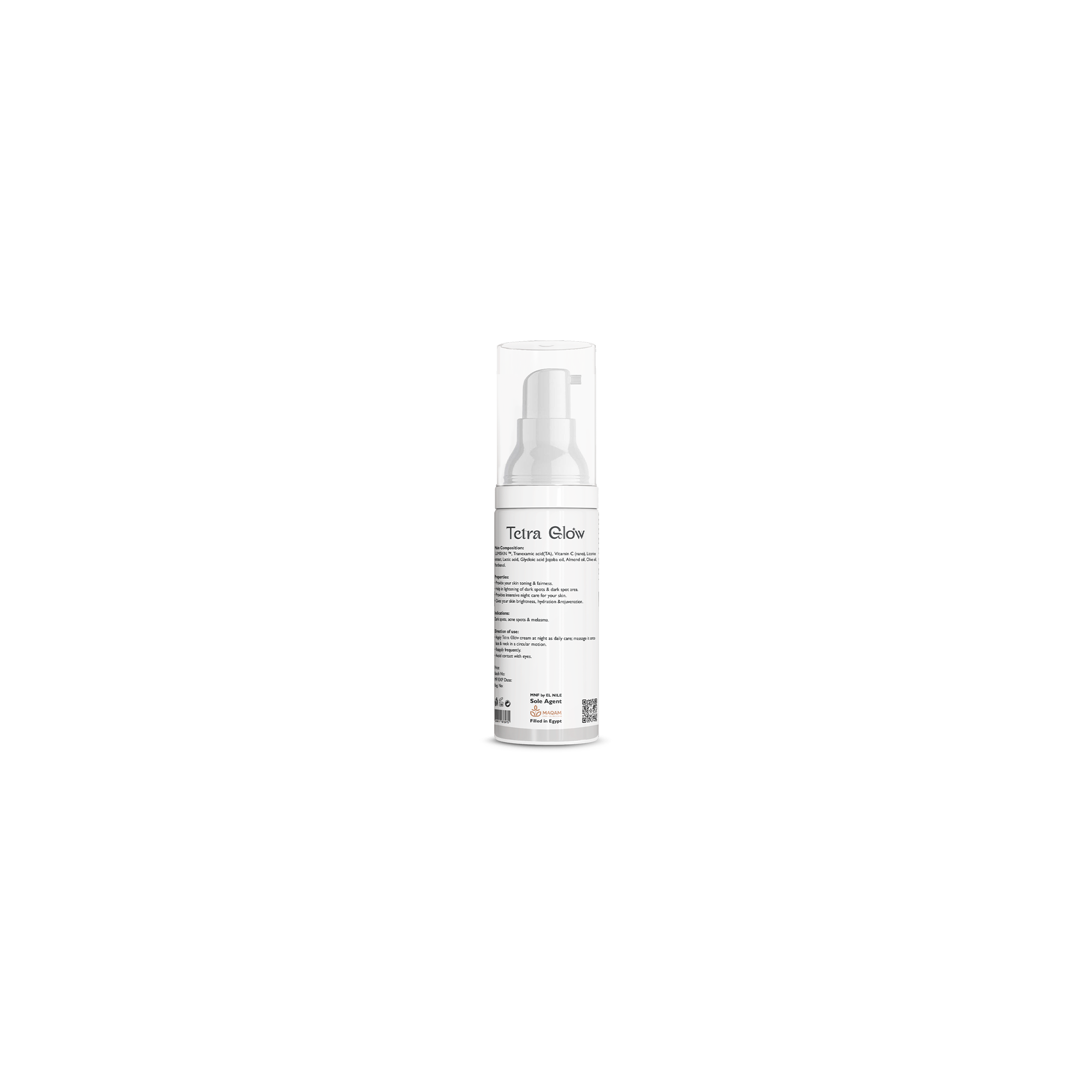 Tetra Glow Face Whitening Night Cream
