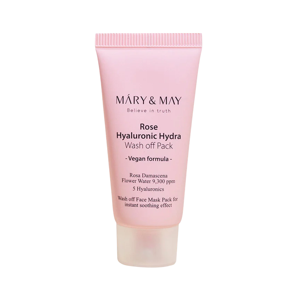 Rose Hyaluronic Hydra Wash Off Pack