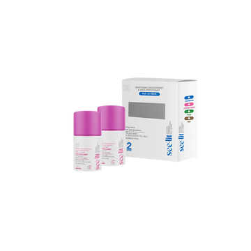 Whitening Deodorant & Anti-Perspirant Roll On - Cotton Candy (1+1)
