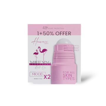Hawaii Whitening Deodorant Roll-On 1+50%