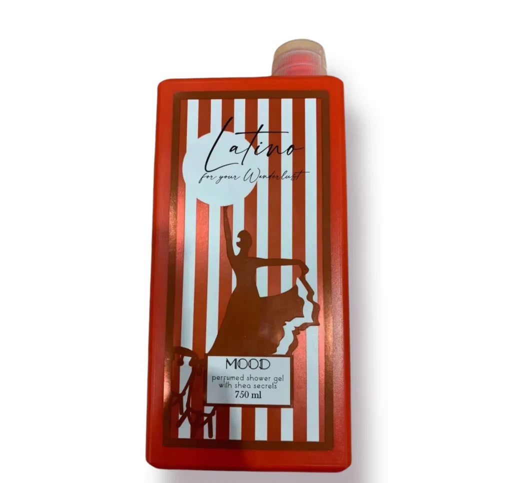 Mood Latino Shower Gel with Shea butter Base 750ml