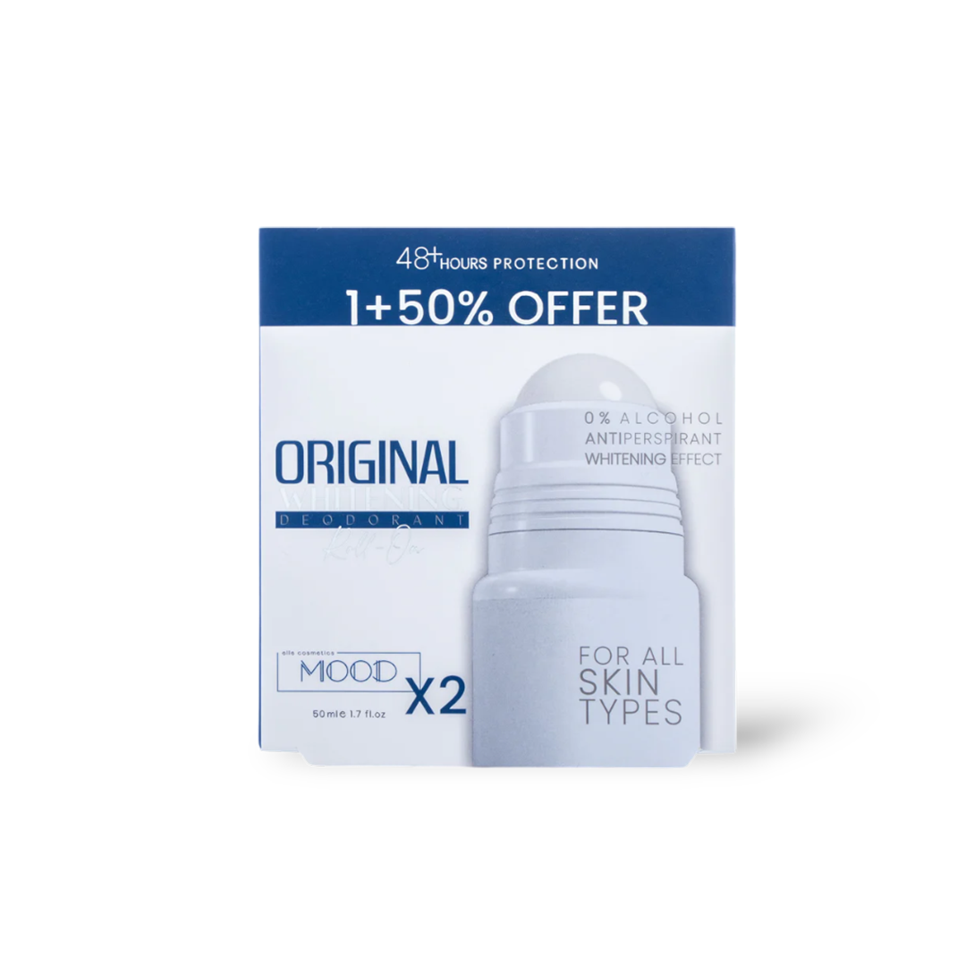 Original Whitening Deodorant Roll-On 1+50%