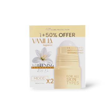 Vanilla Whitening Deodorant Roll-On 1+50%
