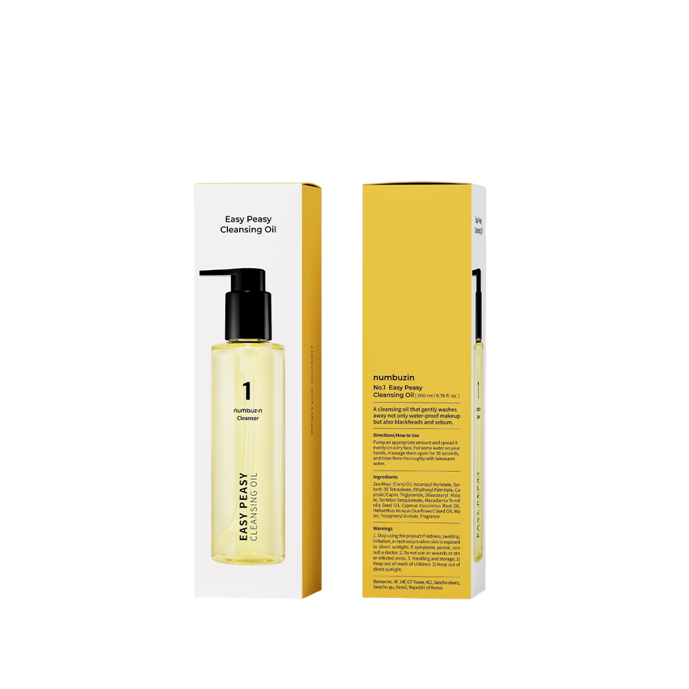 No.1 Easy Peasy Cleansing Oil
