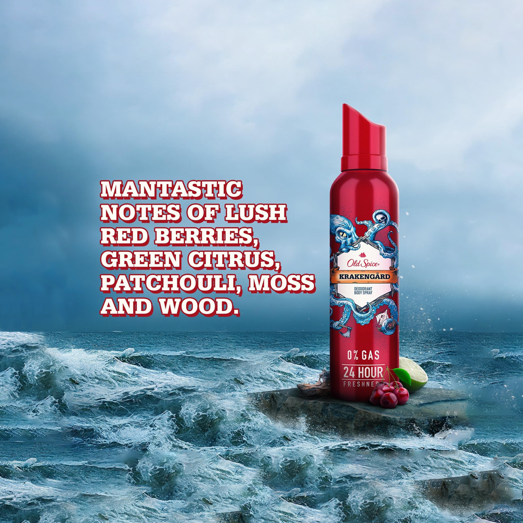 Krakengrd Deodorant Body Spray