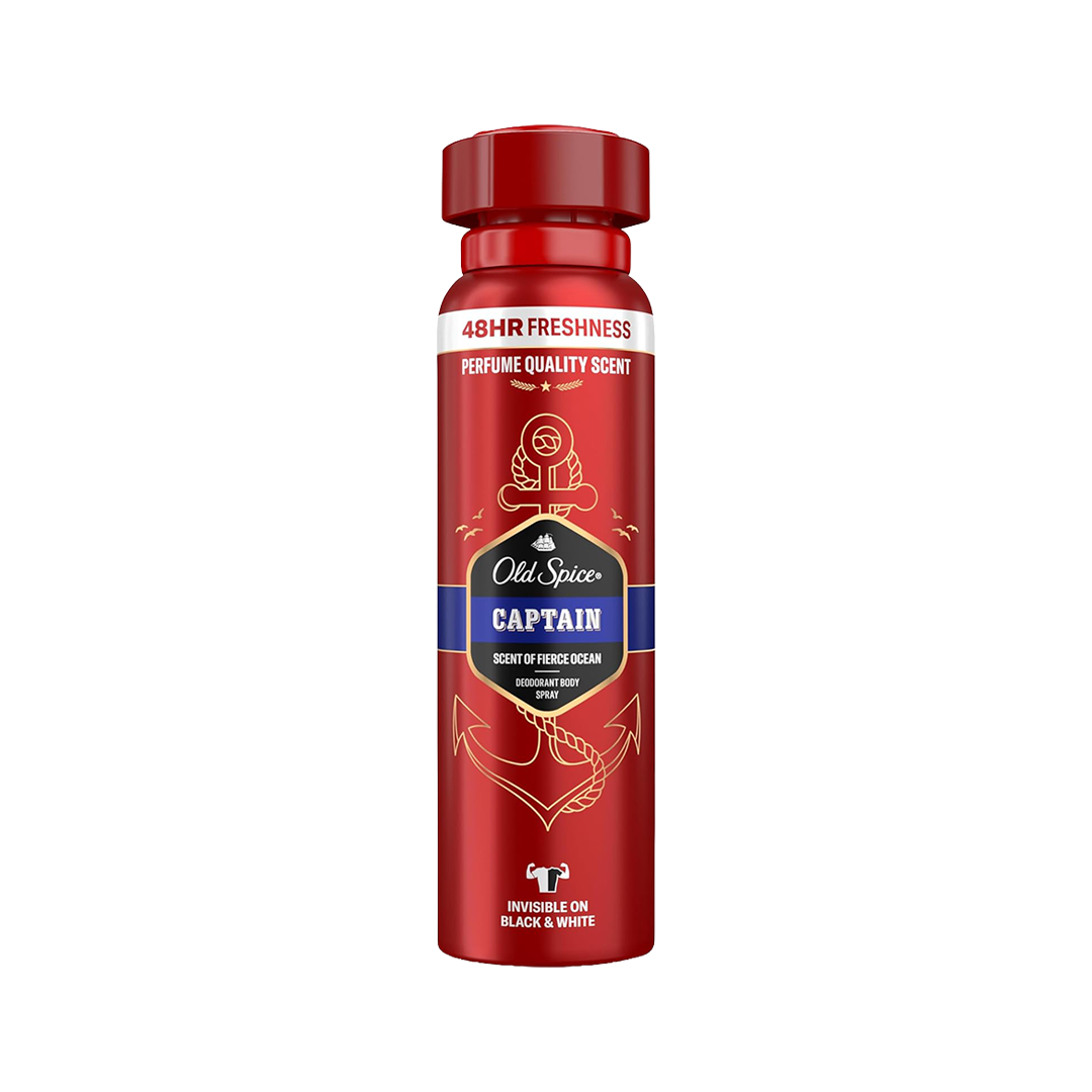 Captain Deodorant Body Spray