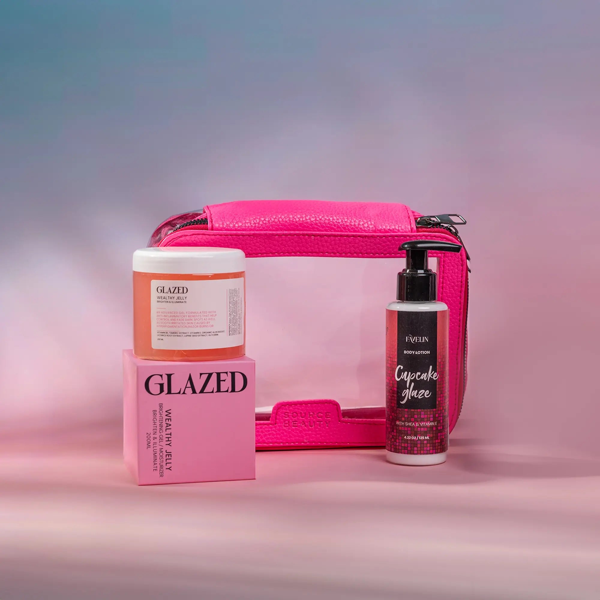 Heliopolis Pink Travel Bag