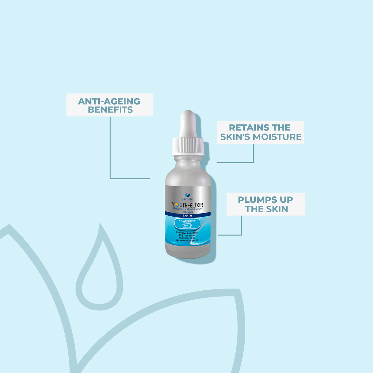 Youth-Elixir Hyaluronic Acid Anti-Aging Facial Serum