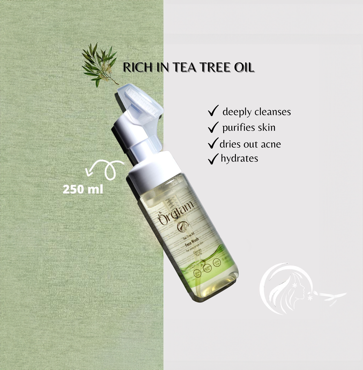 Tea Tree Face Wash - Acne Prone Skin