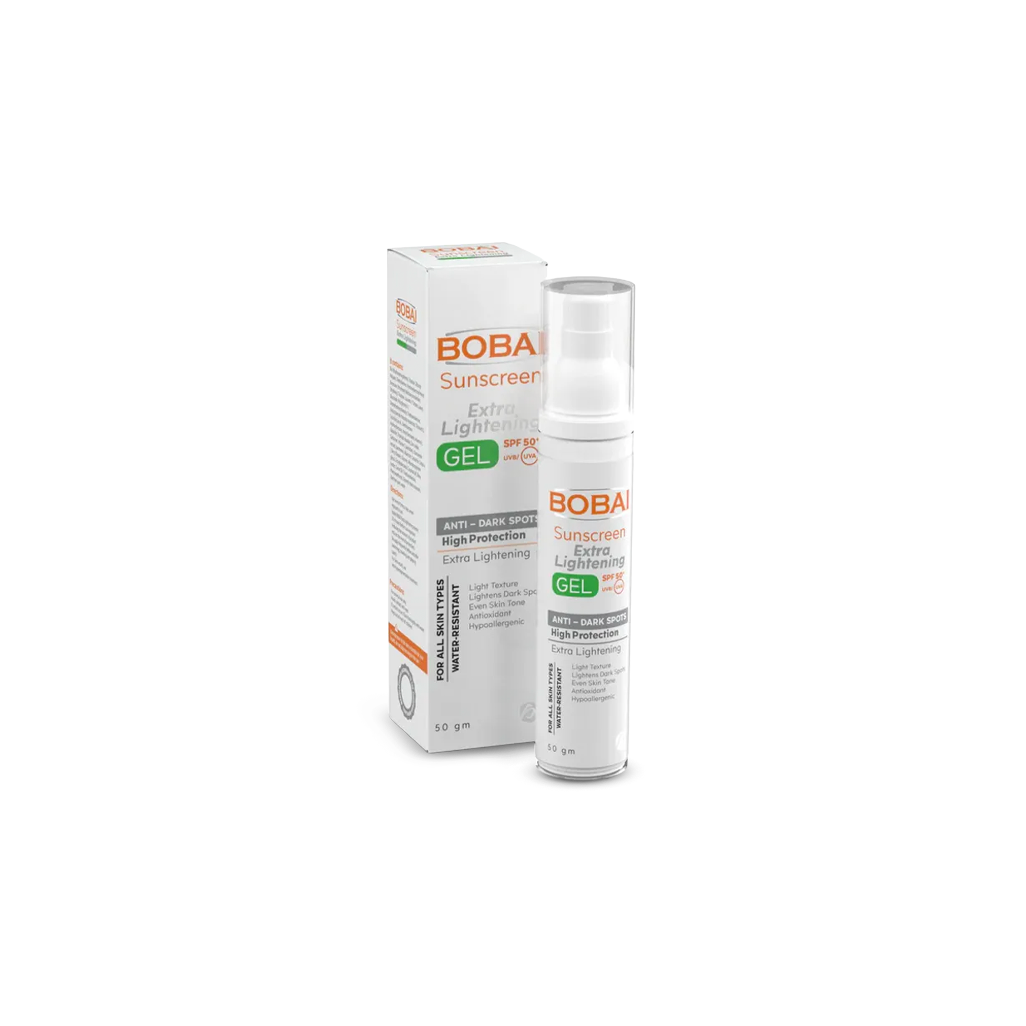 Extra Lightening Sunscreen Gel SPF 50