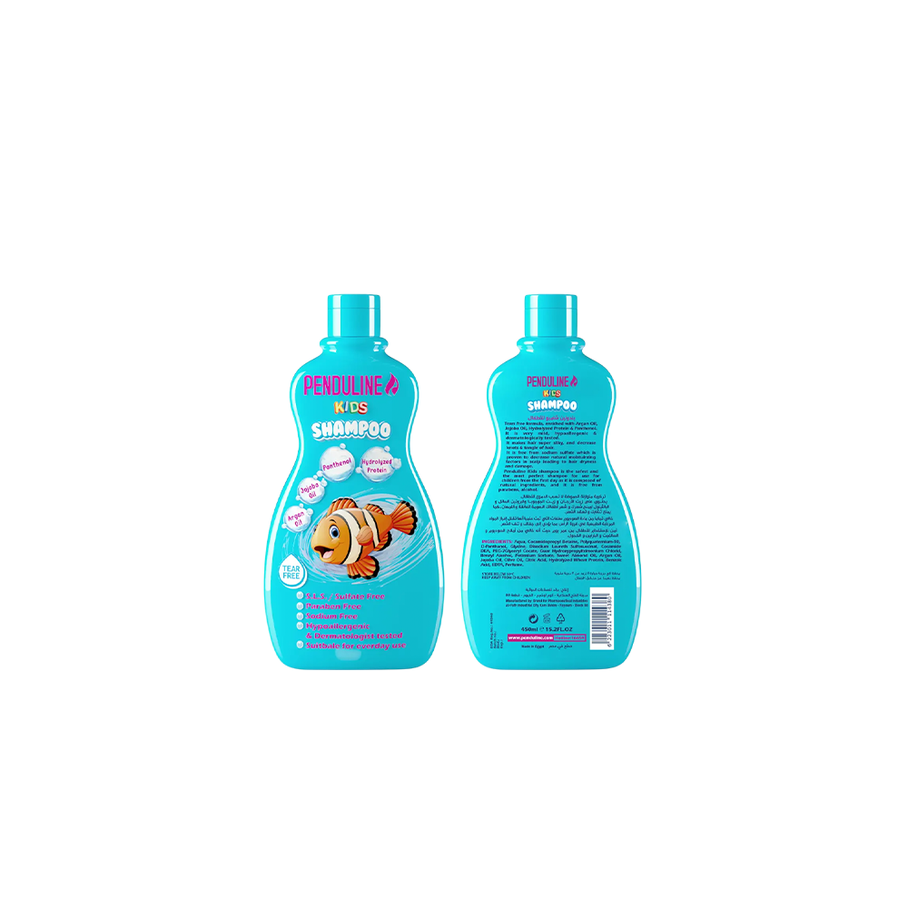 Kids Shampoo Blue for Dry Hair