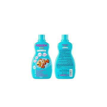 Kids Shampoo Blue for Dry Hair