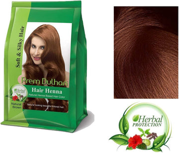 Prem Dulhan Henna - Natural Brown 125 g | صبغة شعر Prem 125 جم