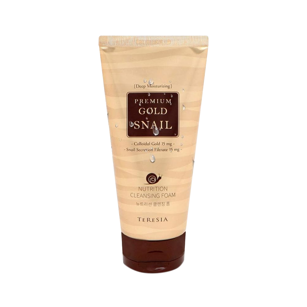 Premium Gold Snail Nutrition Cleansing Foam