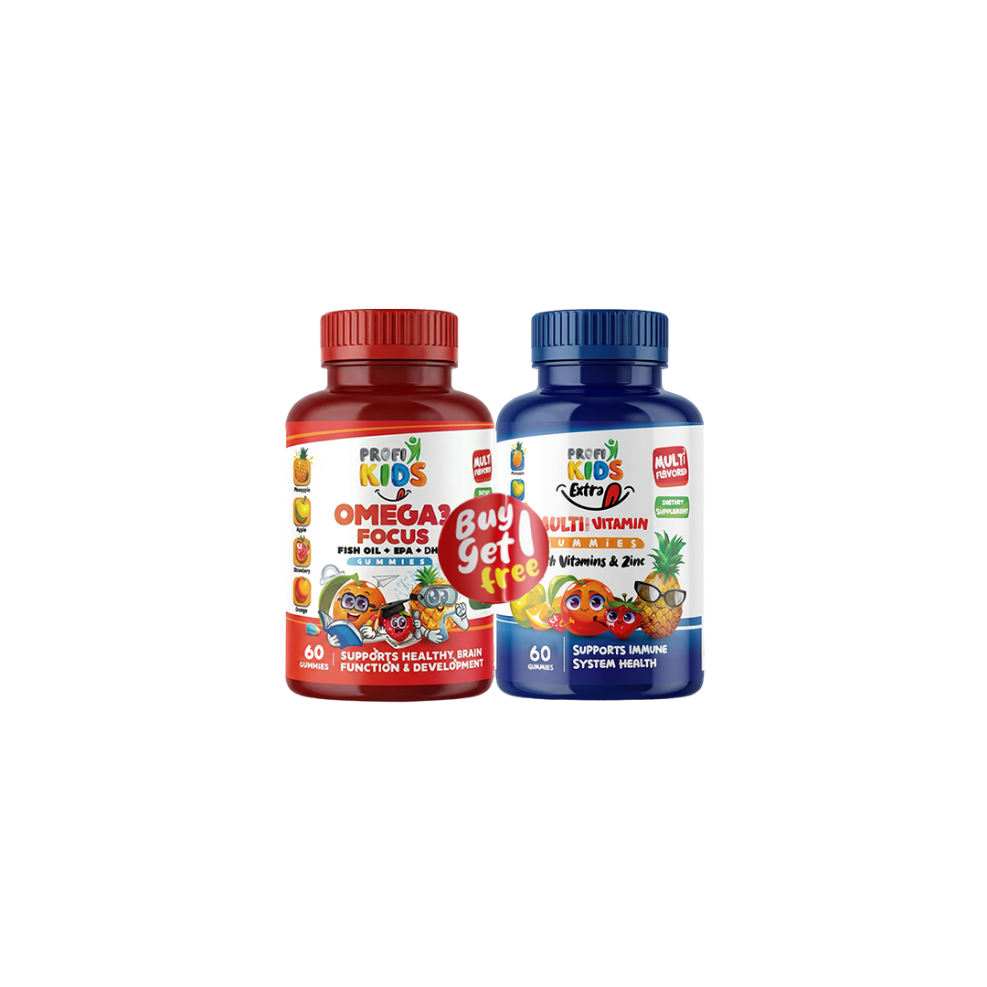 Omega Gummies + 60 Multivitamin Gummies (1+1)