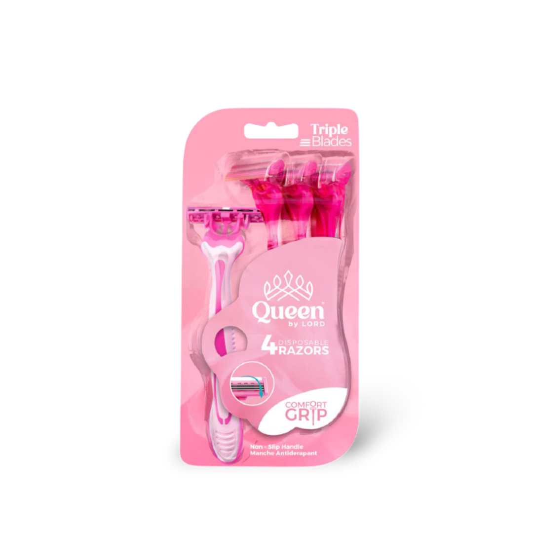 Women's Disposable Razors (4-Pack)