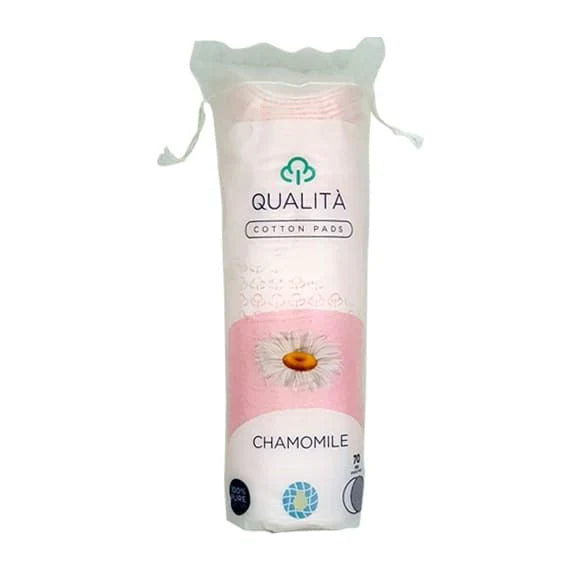 Qualita Makeup Removal Cotton Pads Chamomile - 70pcs