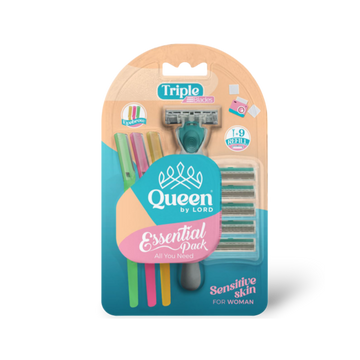 Essentials Pack with Moisturizer Strip for Sensitive Skin
