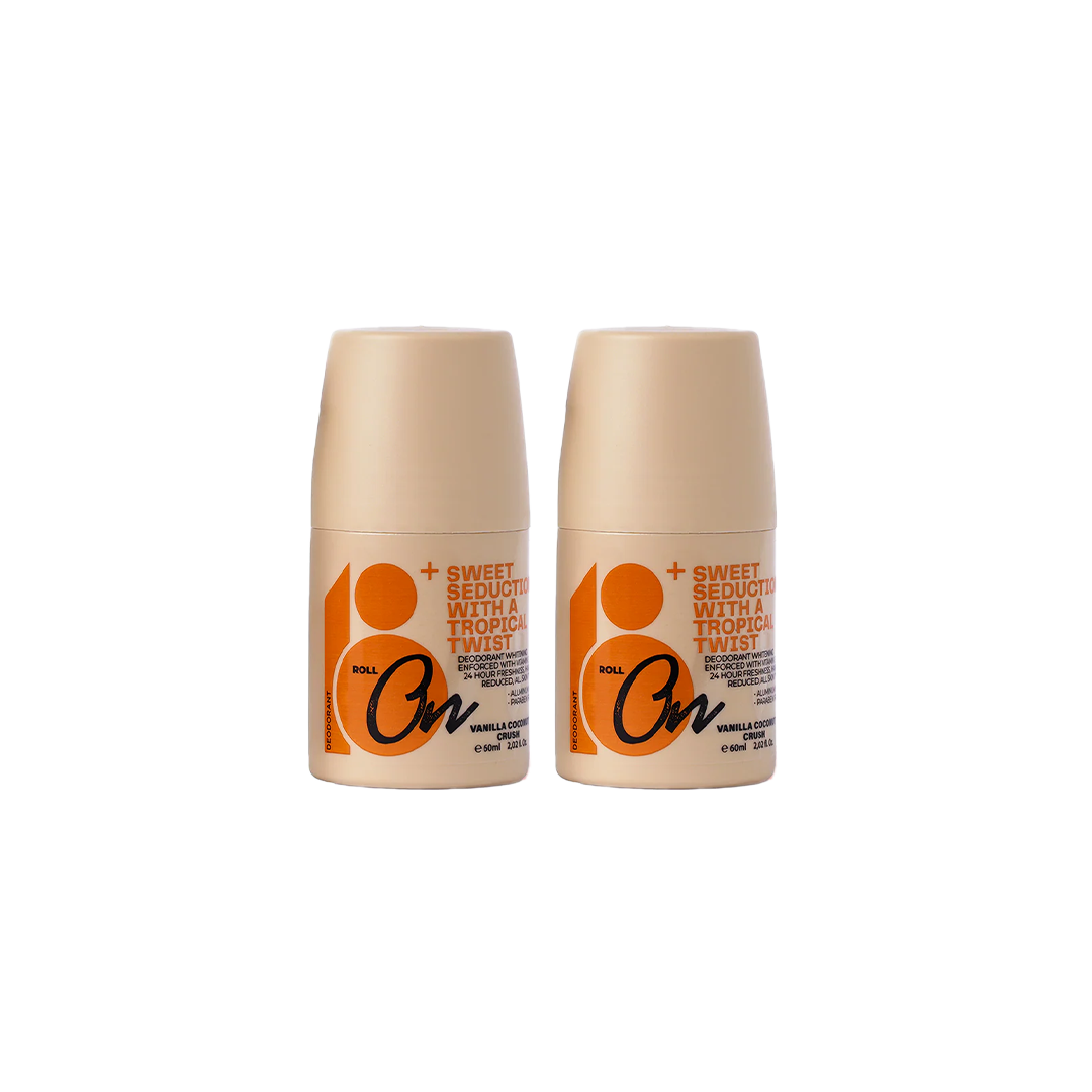 Vanilla Coconut Crush Roll-On Deodorant (1+1)