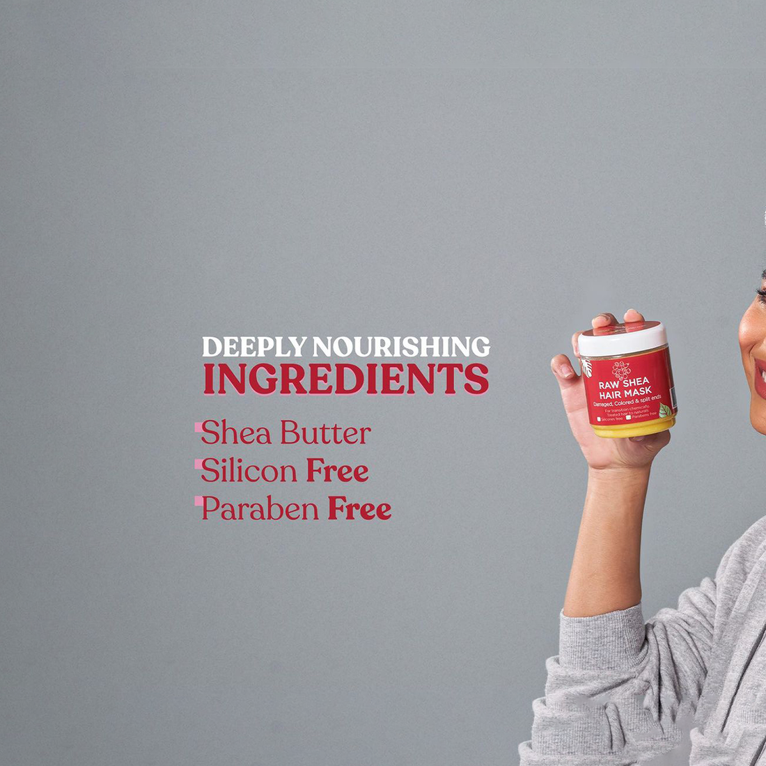 Shea Hair Mask for Damaged Hair