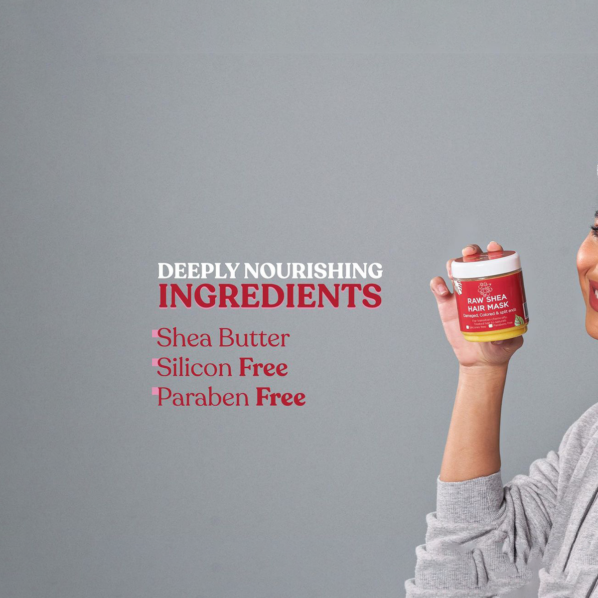 Shea Hair Mask for Damaged Hair