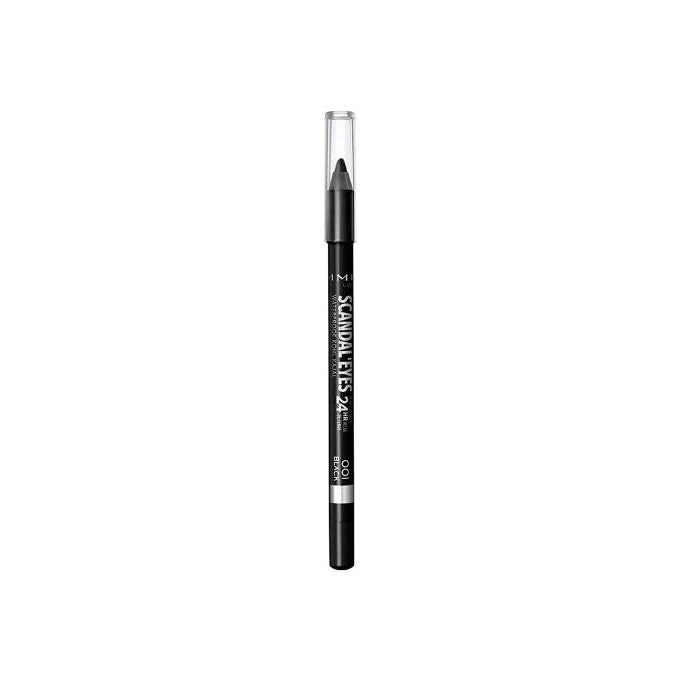 Rimmel Scandal Eyes Waterproof Kohl Kajal -001 Black | مكياج عيون Rimmel