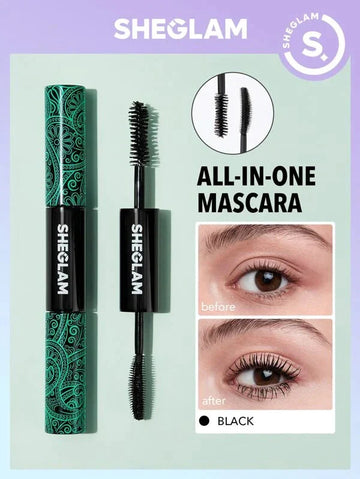 Sheglam All-In-One Volume & Length Waterproof Mascara | مكياج عيون شيجلام