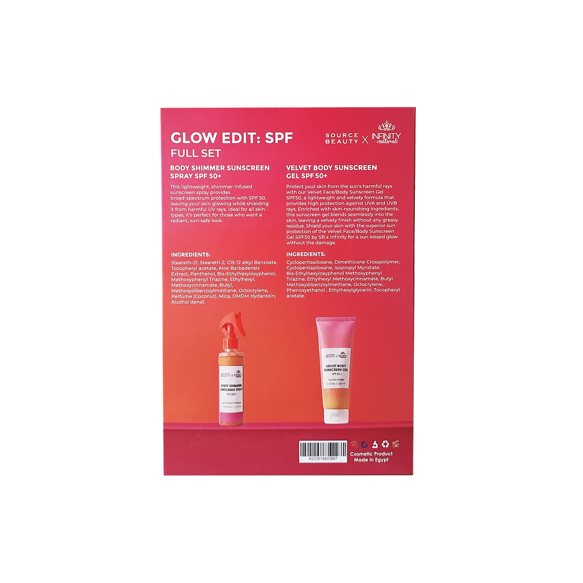 Glow Edit: SPF Full Set