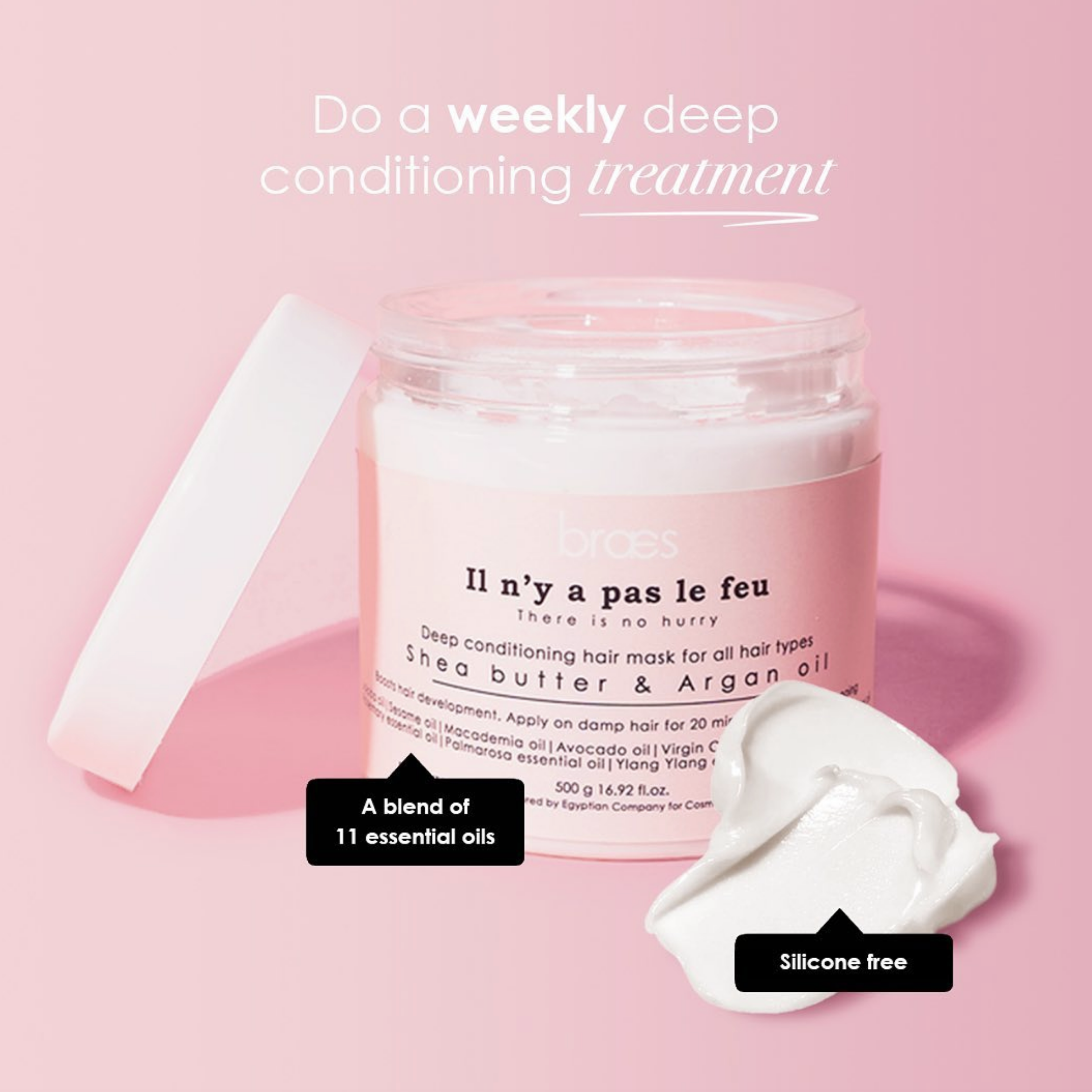 Il n’y a pas le feu! Deep Conditioning Hair Mask